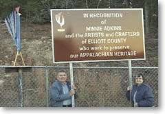 Minnie Adkins and Herman Peters