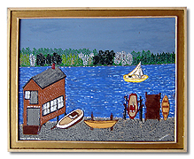 Calvin Woodworth Painting