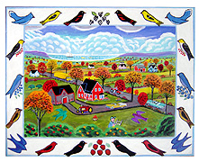 Harvest Time Annapolis Valley, Nova Scotia