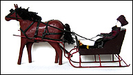 Jacob Roth Horse and Sleigh