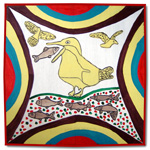 Joe Sleep Pelican and Fish