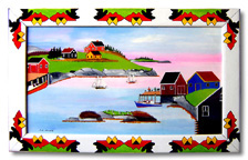 Joe Norris Painted Frame
